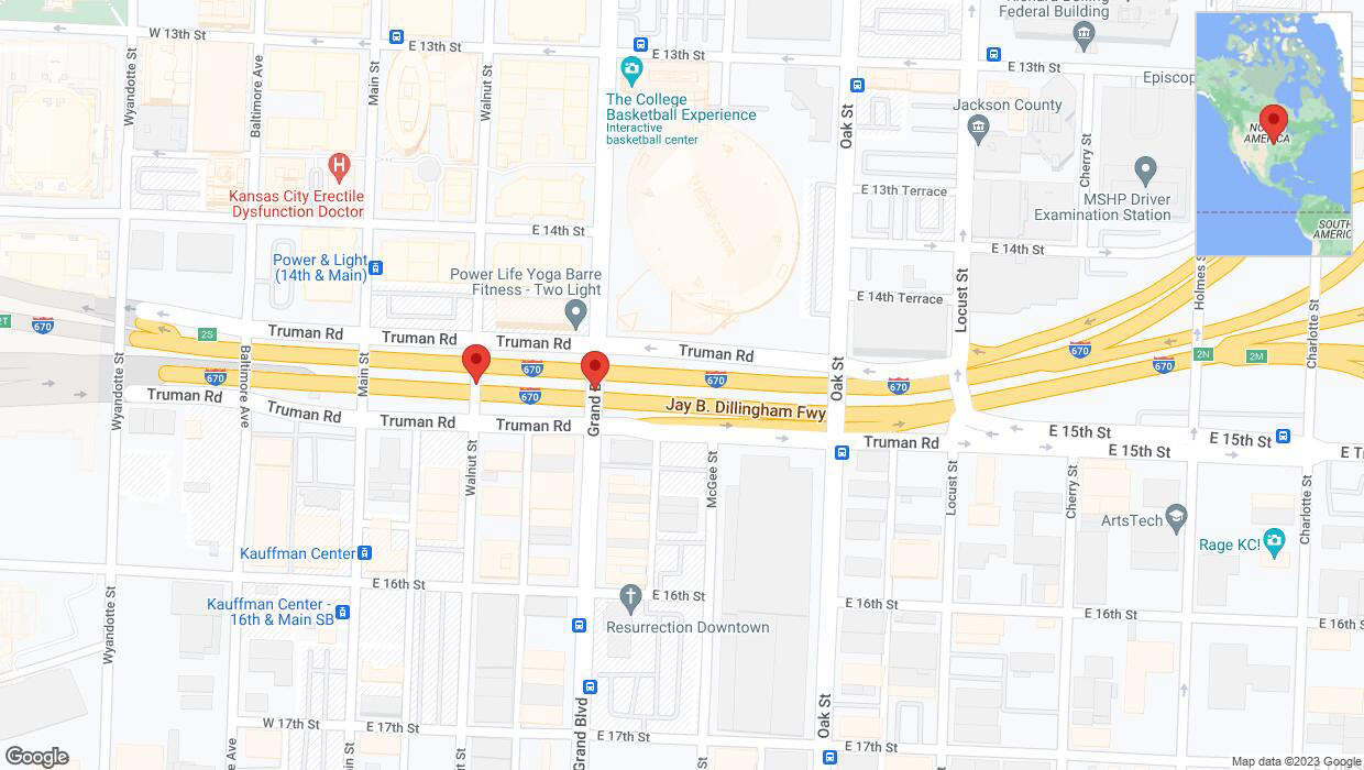 A detailed map that shows the affected road due to 'Reports of a crash on eastbound I-670' on September 30th at 5:51 p.m.