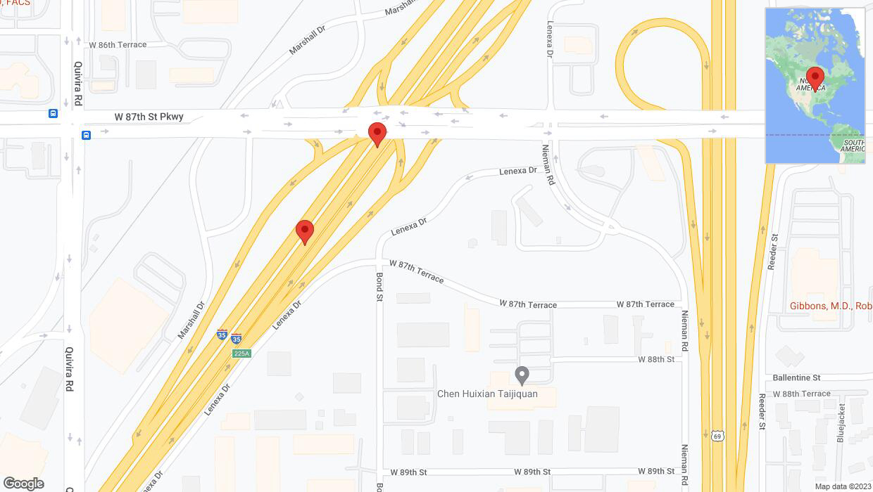 A detailed map that shows the affected road due to 'Crash update: I-35' on October 4th at 9:32 p.m.