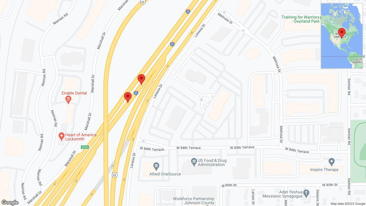 A detailed map that shows the affected road due to 'Crash update: I-35' on October 10th at 4:58 p.m.