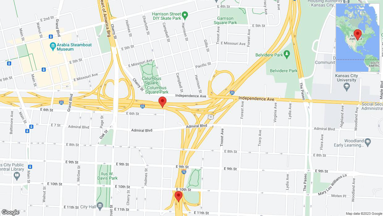 A detailed map that shows the affected road due to 'Crash update: I-70' on October 11th at 3:15 p.m.