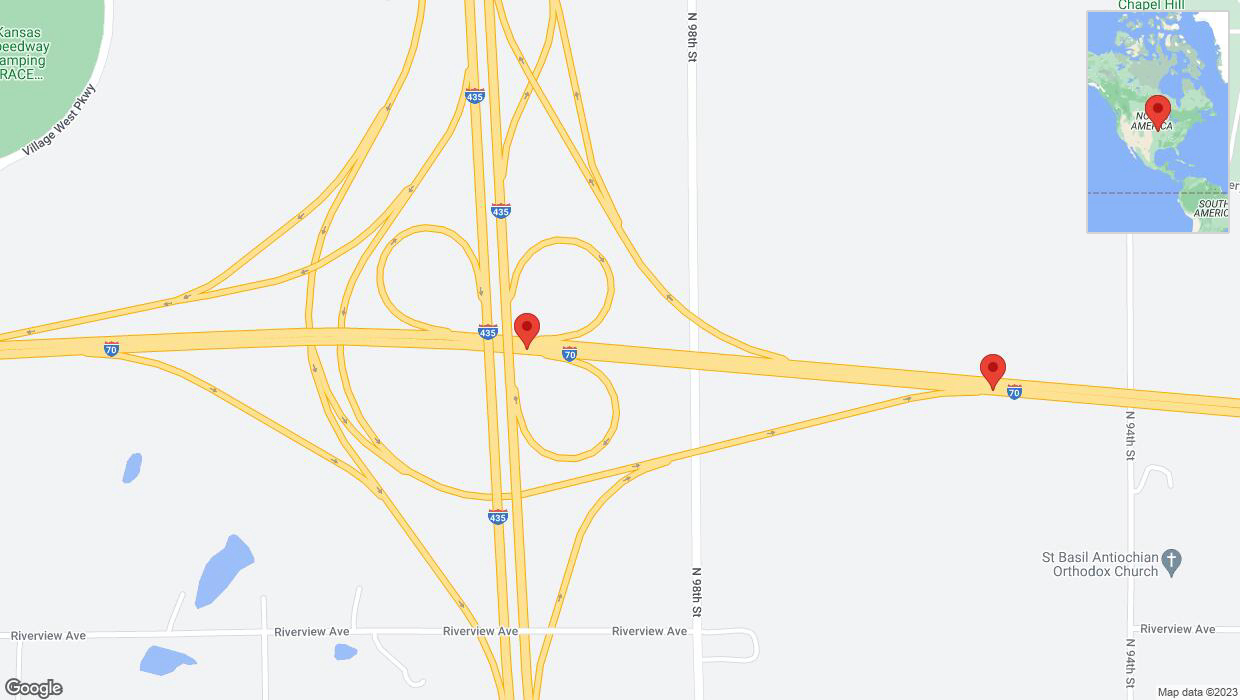 A detailed map that shows the affected road due to 'Edwardsville: I-70 closed until Aug. 13' on October 24th at 5:42 p.m.