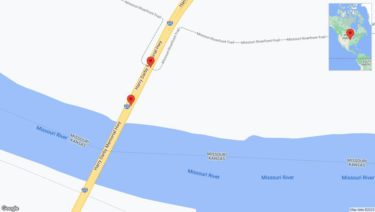 A detailed map that shows the affected road due to 'Crash update: I-635' on October 24th at 7:42 p.m.