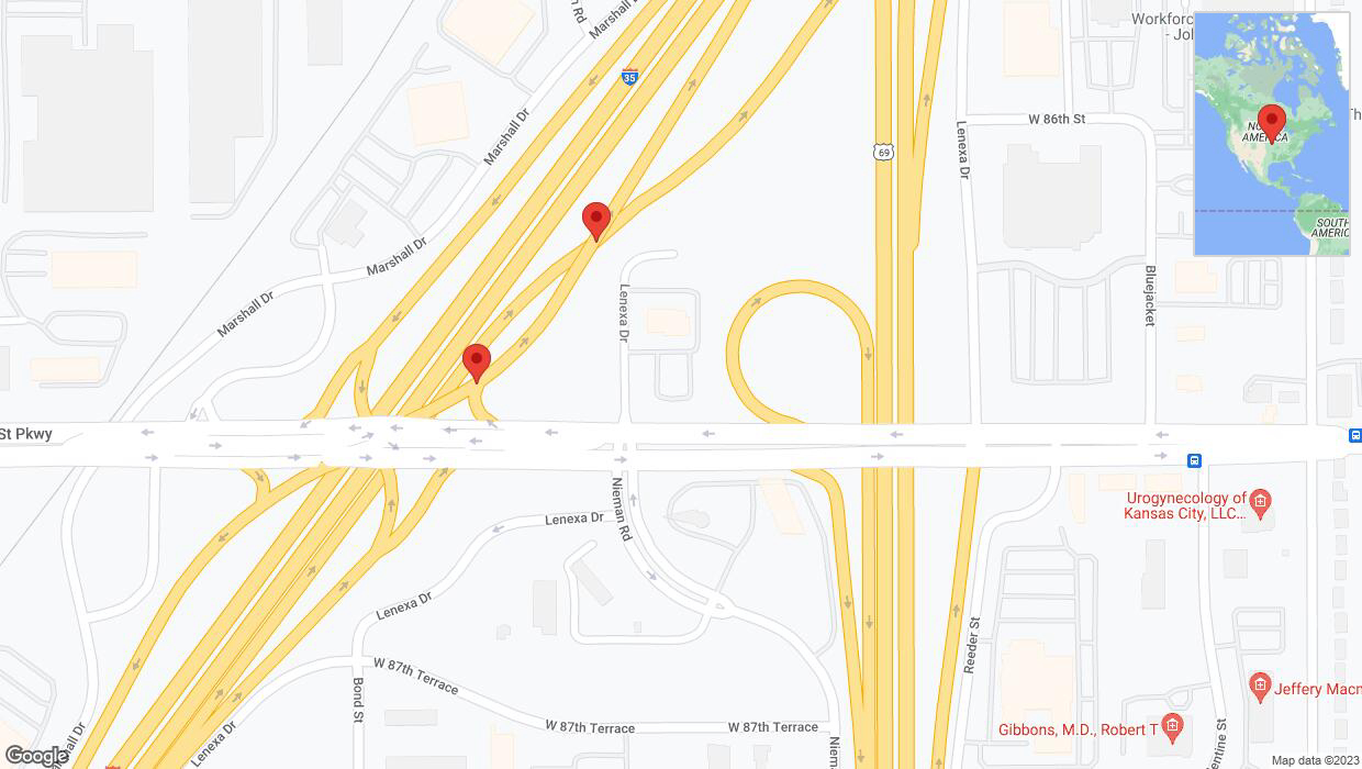 A detailed map that shows the affected road due to 'Crash report: Monarch Highway' on October 30th at 7 p.m.