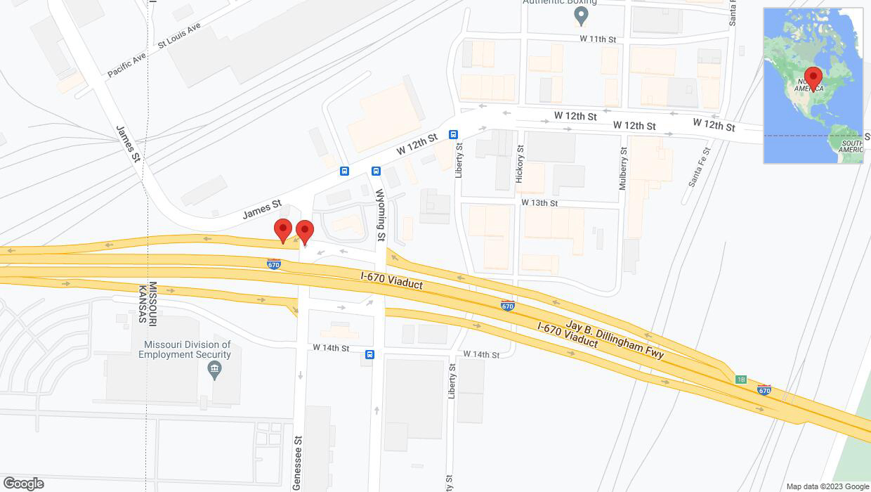 A detailed map that shows the affected road due to 'Crash report: Genessee Street' on November 4th at 12:24 p.m.