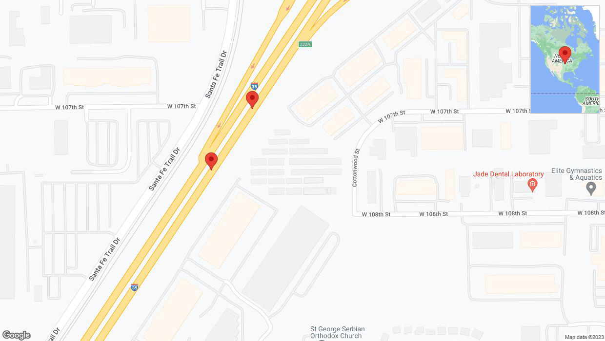 A detailed map that shows the affected road due to 'Crash update: I-35' on November 13th at 5:23 p.m.