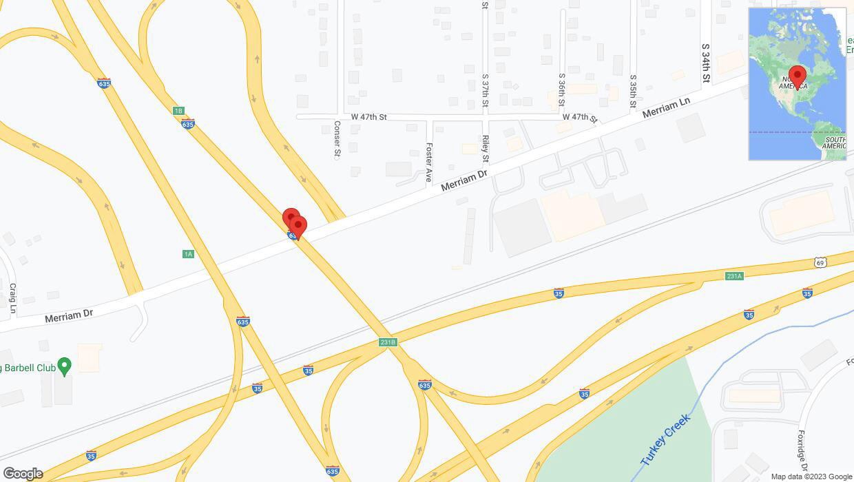 A detailed map that shows the affected road due to 'Reports of a crash on northbound I-635' on November 10th at 3:32 p.m.