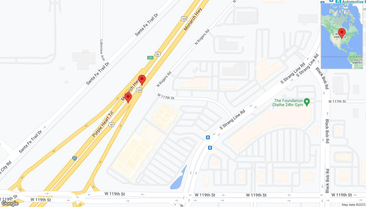 A detailed map that shows the affected road due to 'Crash report: I-35' on November 10th at 8:25 p.m.