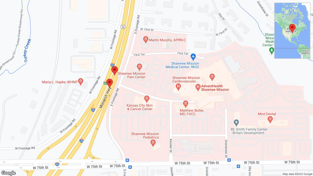 A detailed map that shows the affected road due to 'Crash report: I-35' on November 14th at 8:16 p.m.