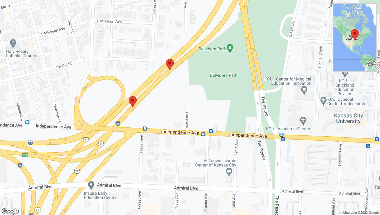 A detailed map that shows the affected road due to 'Crash update: I-35' on November 16th at 6:30 p.m.