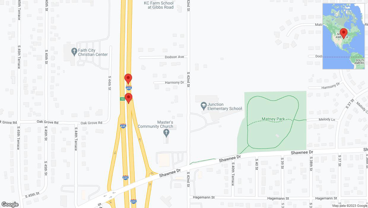 A detailed map that shows the affected road due to 'Crash update: I-635' on November 20th at 5:38 p.m.