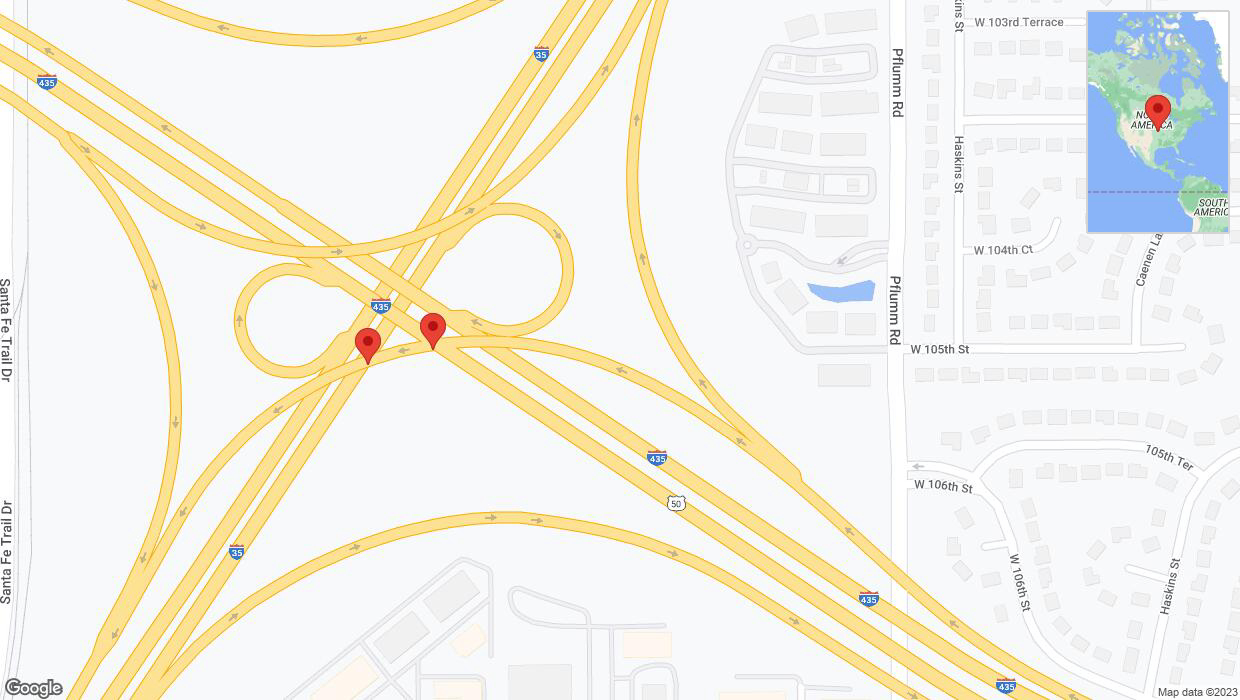 A detailed map that shows the affected road due to 'Reports of a crash on U.S. 50' on November 26th at 11:58 a.m.