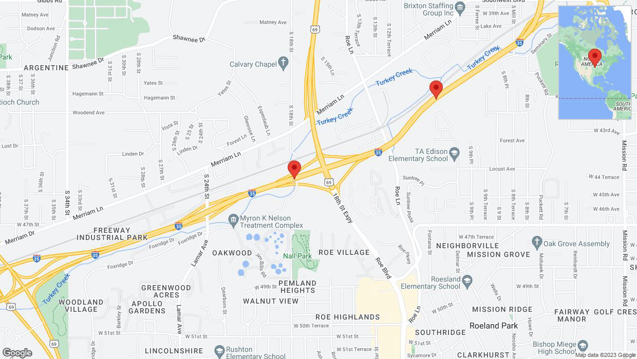 A detailed map that shows the affected road due to 'Crash update: I-35' on December 8th at 5:53 p.m.