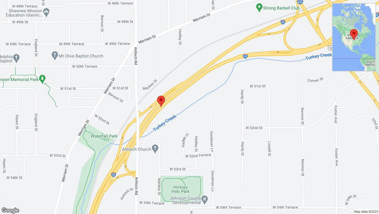 A detailed map that shows the affected road due to 'Crash report: I-35' on December 19th at 2:58 p.m.