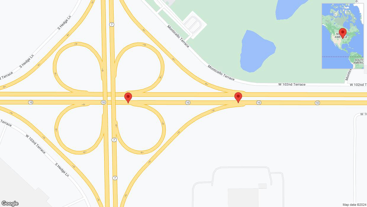 A detailed map that shows the affected road due to 'K-10 Richtung K-7' on February 5th at 6:14 p.m.