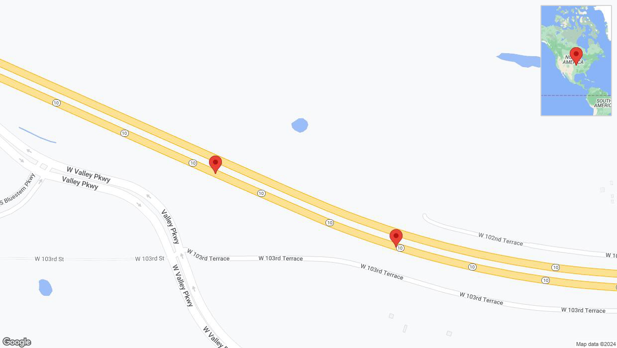 A detailed map that shows the affected road due to 'K-10 Richtung K-7' on February 26th at 5:57 p.m.