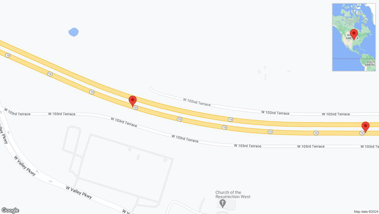 A detailed map that shows the affected road due to 'K-10 Richtung K-7' on April 9th at 5 p.m.