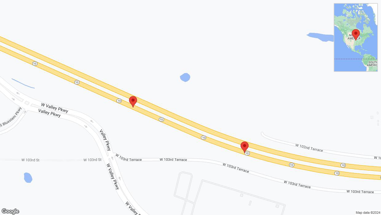 A detailed map that shows the affected road due to 'K-10 Richtung K-7' on April 18th at 3:50 p.m.
