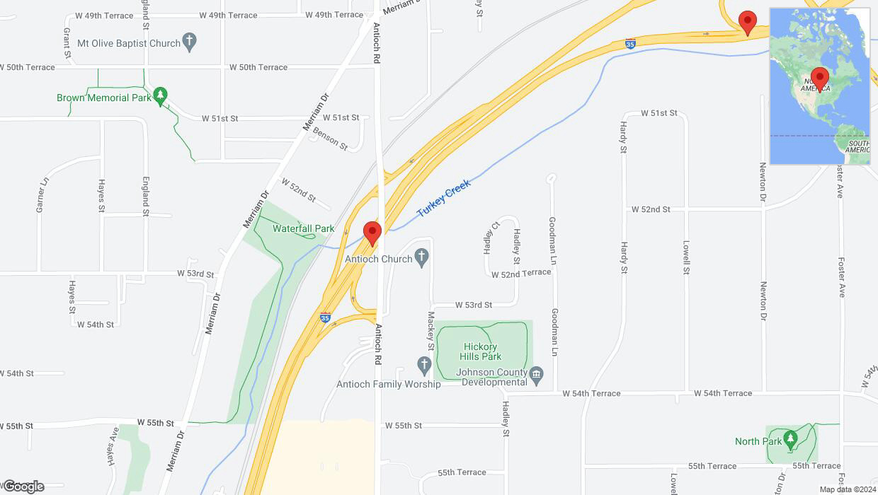 A detailed map that shows the affected road due to 'Crash report: I-35' on August 7th at 2:45 p.m.