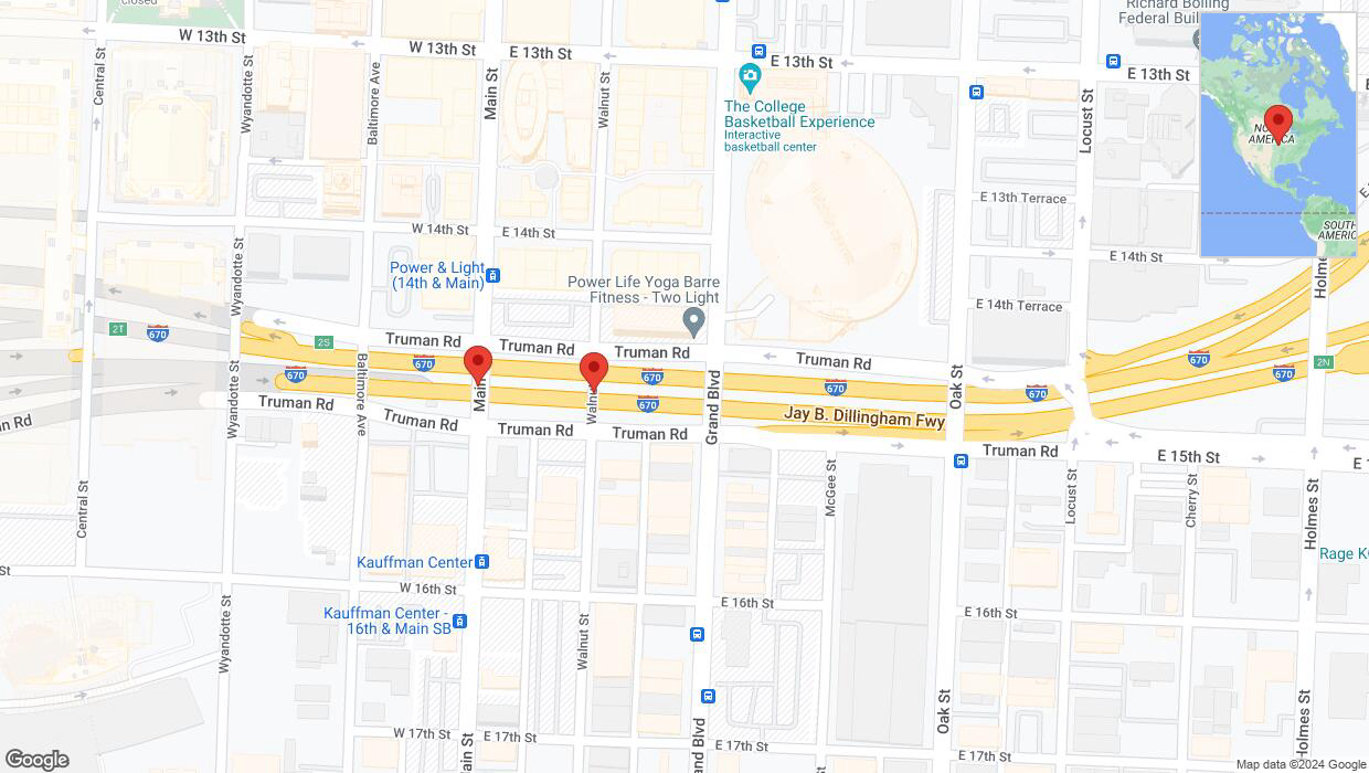 A detailed map that shows the affected road due to 'Reports of a crash on eastbound I-670' on August 14th at 6:56 p.m.