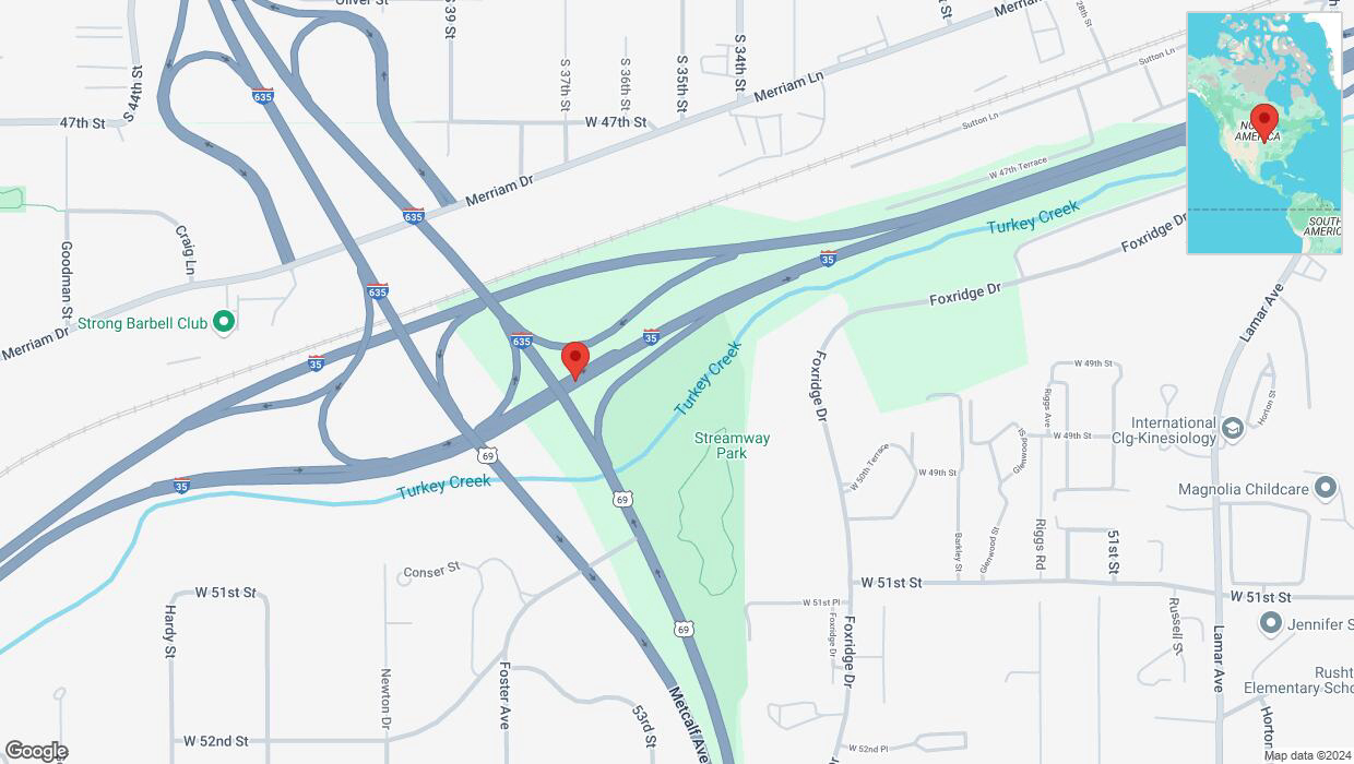 A detailed map that shows the affected road due to 'Crash update: I-35' on September 12th at 8:16 p.m.