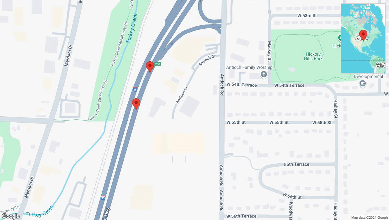 A detailed map that shows the affected road due to 'Crash update: I-35' on October 15th at 4:22 p.m.