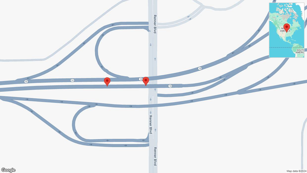 A detailed map that shows the affected road due to 'Crash update: K-10' on October 23rd at 4:19 p.m.