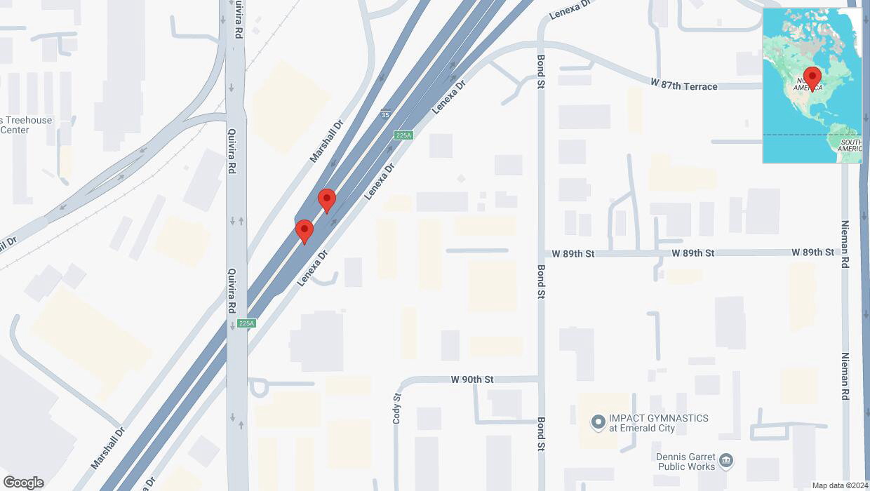 A detailed map that shows the affected road due to 'Crash update: I-35' on October 31st at 8:59 p.m.