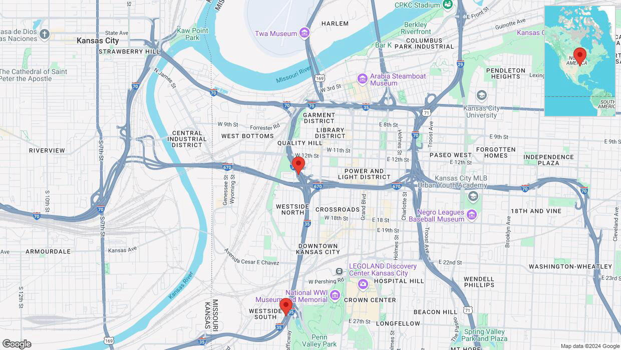 A detailed map that shows the affected road due to 'Traffic alert issued due to heavy rain conditions on southbound I-35 in Lancaster' on November 4th at 5:35 p.m.