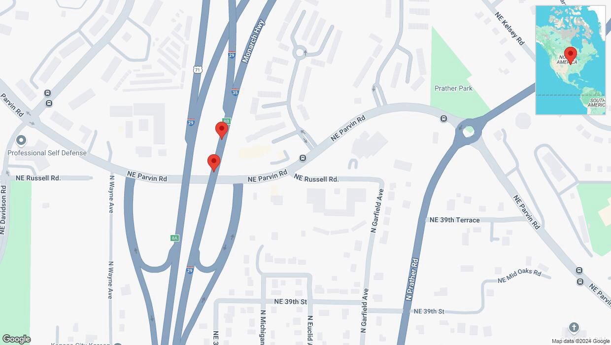 A detailed map that shows the affected road due to 'Crash update: I-29/I-35' on November 13th at 12:46 p.m.