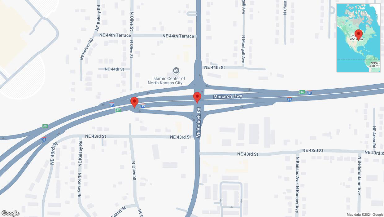 A detailed map that shows the affected road due to 'Crash update: I-35' on December 21st at 6:50 p.m.