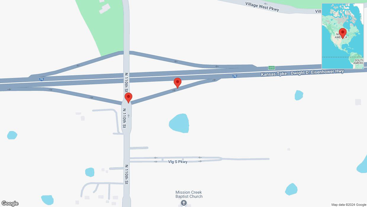 A detailed map that shows the affected road due to 'A crash has been reported on Village South Parkway' on December 28th at 5:23 p.m.
