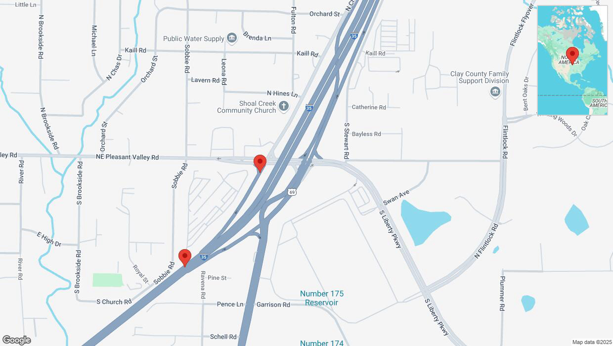 A detailed map that shows the affected road due to 'Pleasant Valley: Pleasant Valley Road closed' on January 4th at 7:49 p.m.