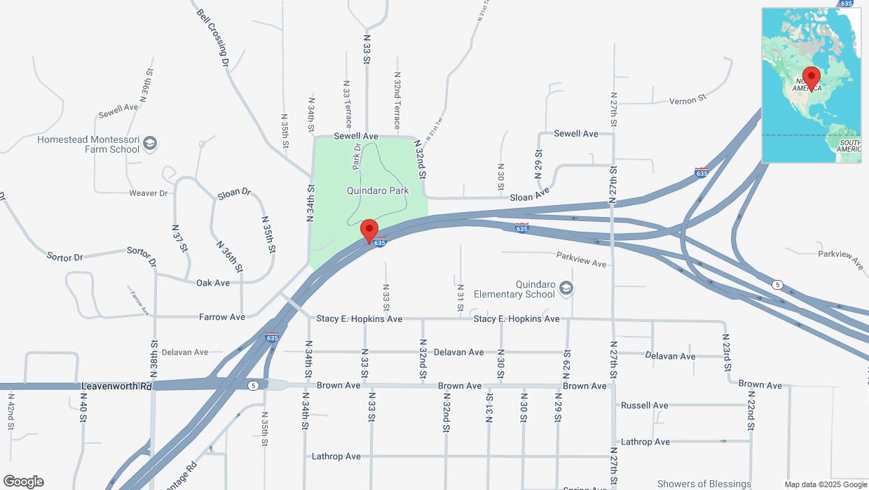A detailed map that shows the affected road due to 'Crash update: I-635' on March 2nd at 7:30 p.m.