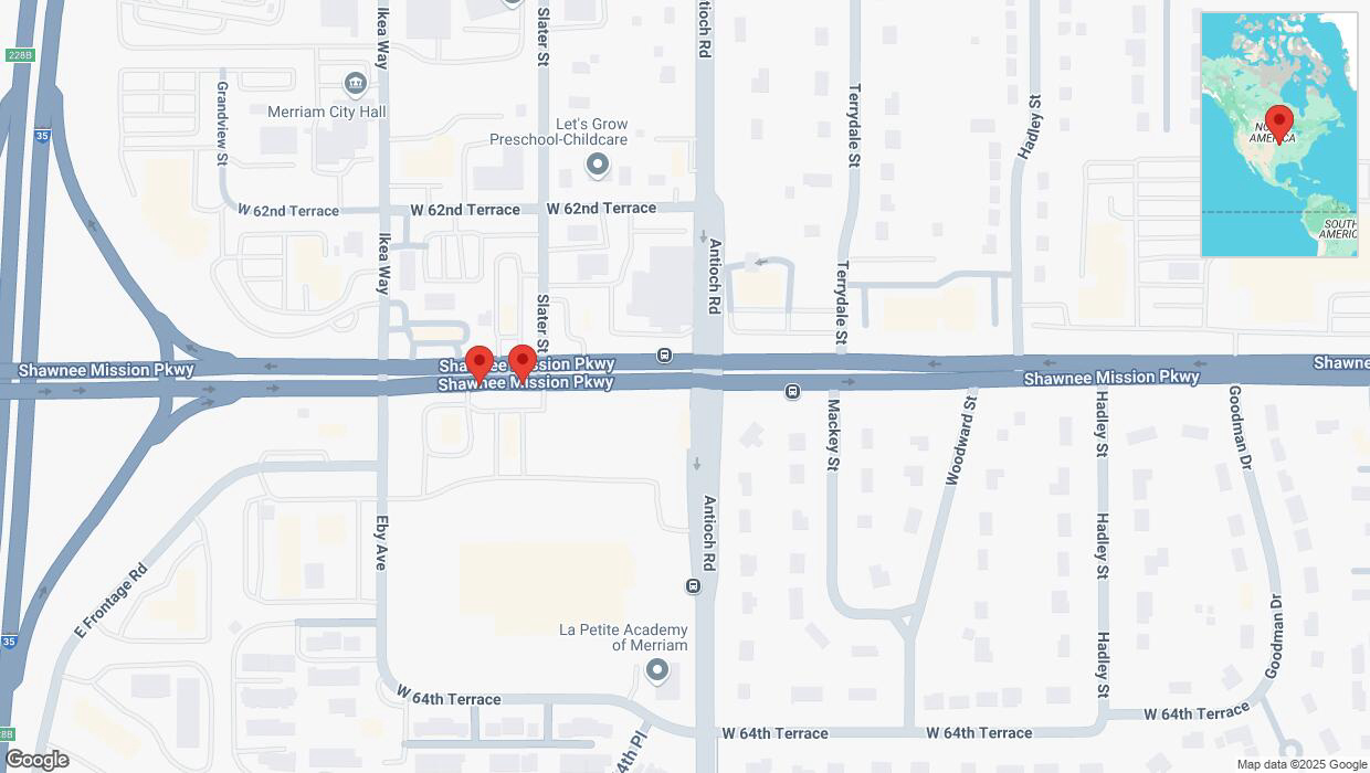 A detailed map that shows the affected road due to 'Right lane closed in Mission' on March 19th at 12:05 p.m.