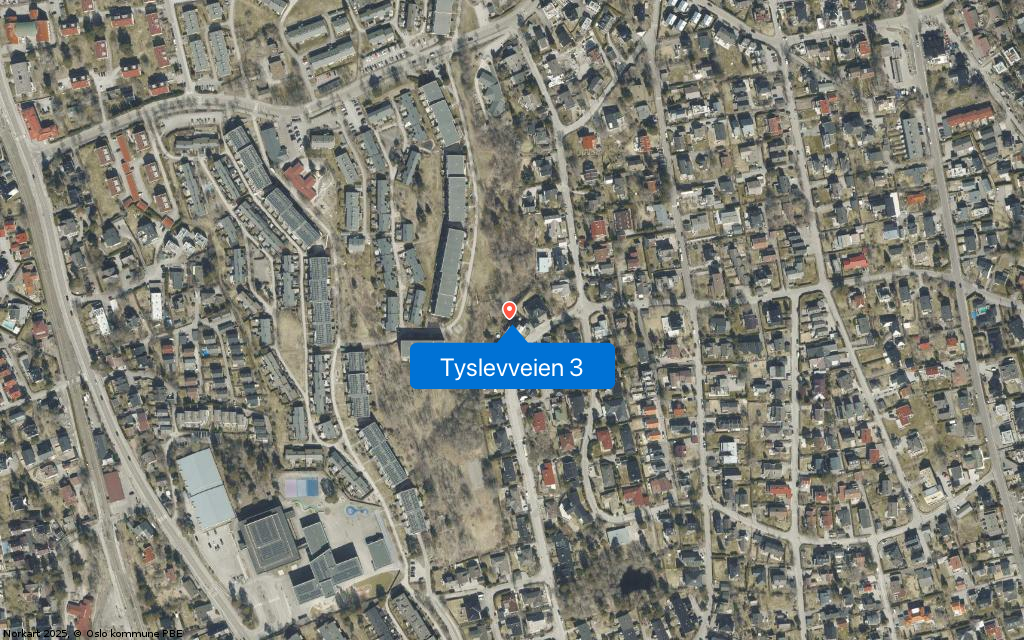 Tyslevveien 3