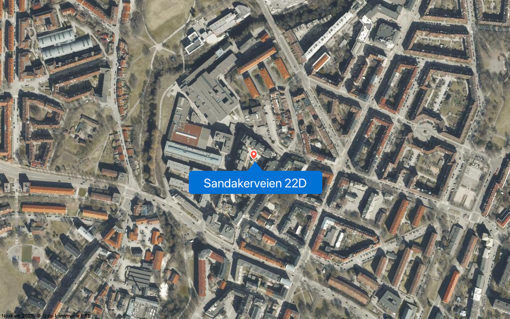 Sandakerveien 22D