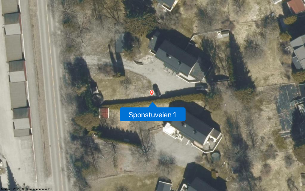 Sponstuveien 1