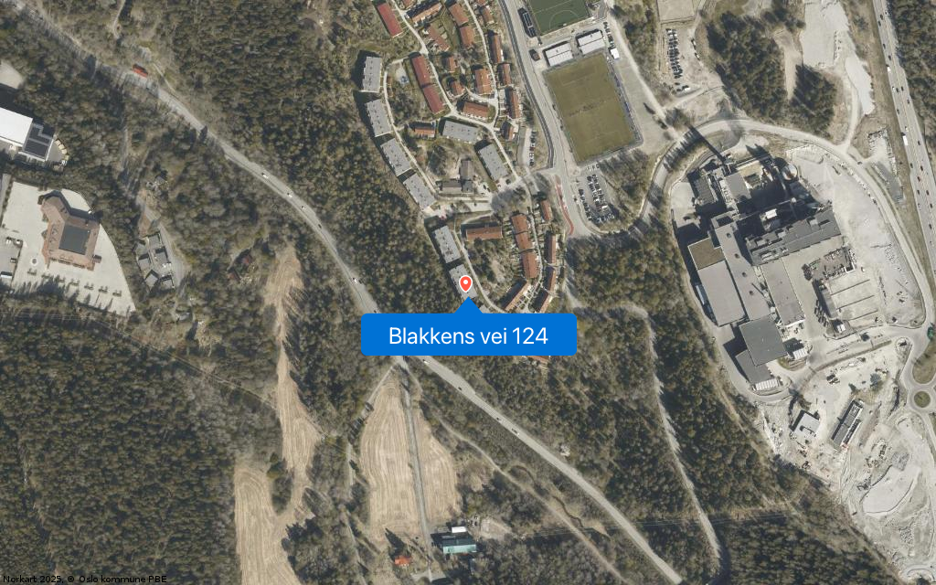 Blakkens vei 124