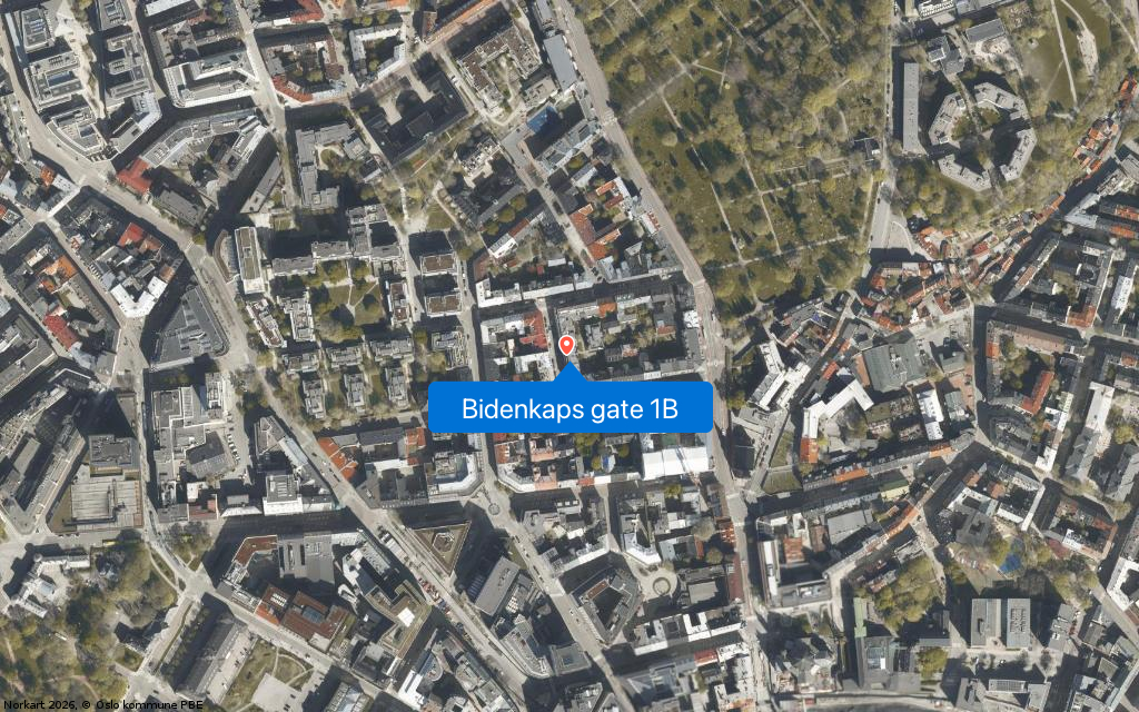 Bidenkaps gate 1B