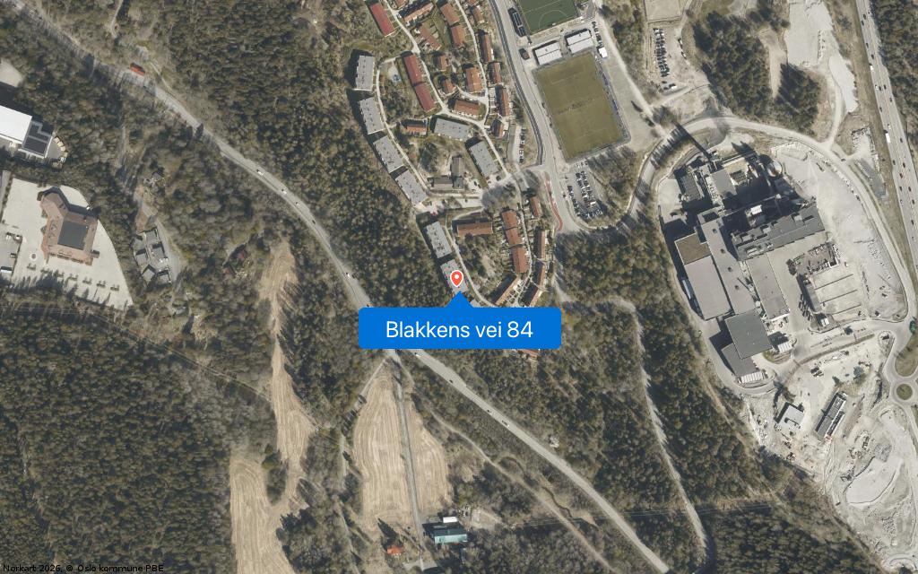 Blakkens vei 84