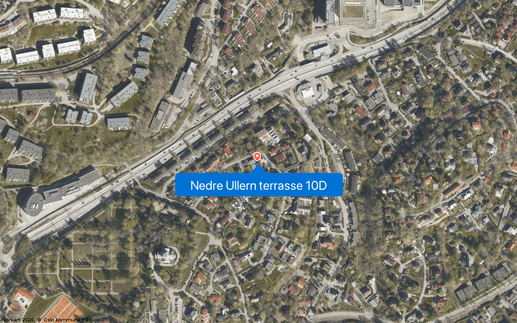 Nedre Ullern terrasse 10D