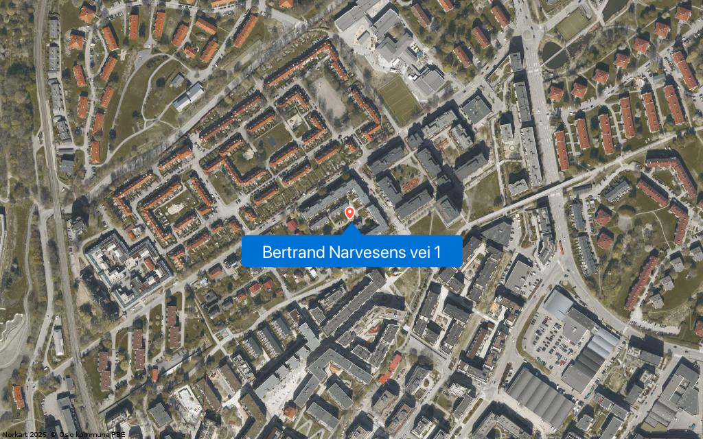 Bertrand Narvesens vei 1