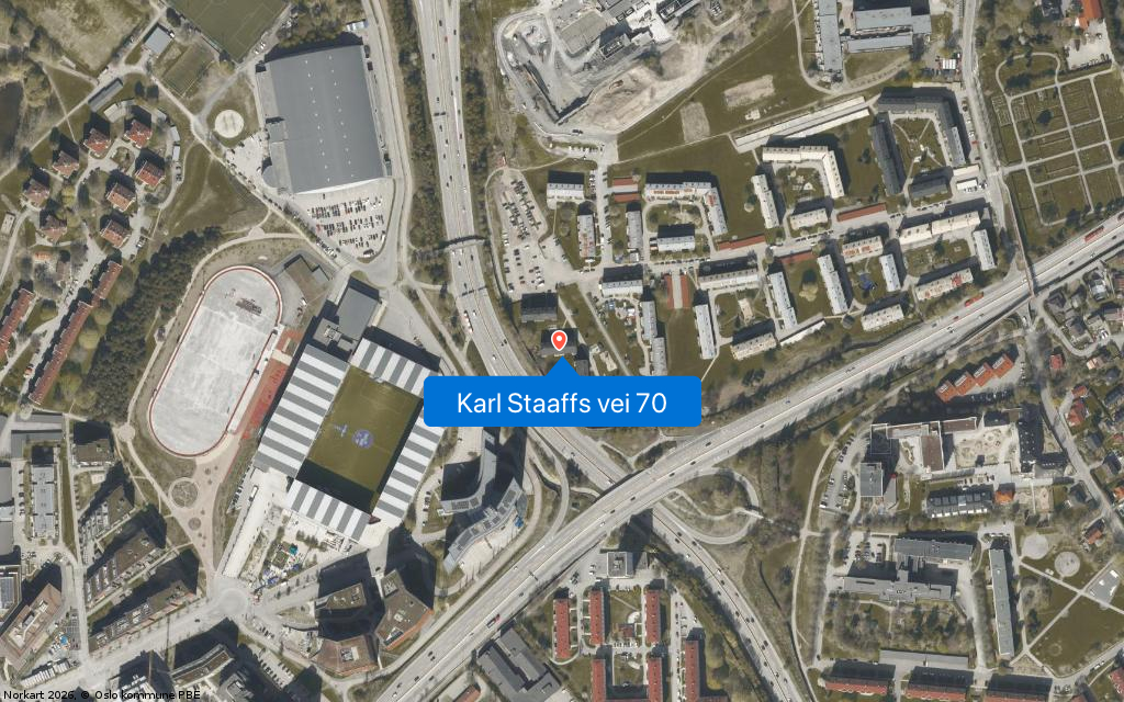 Karl Staaffs vei 70