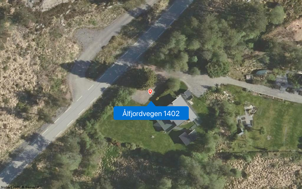 Ålfjordvegen 1402