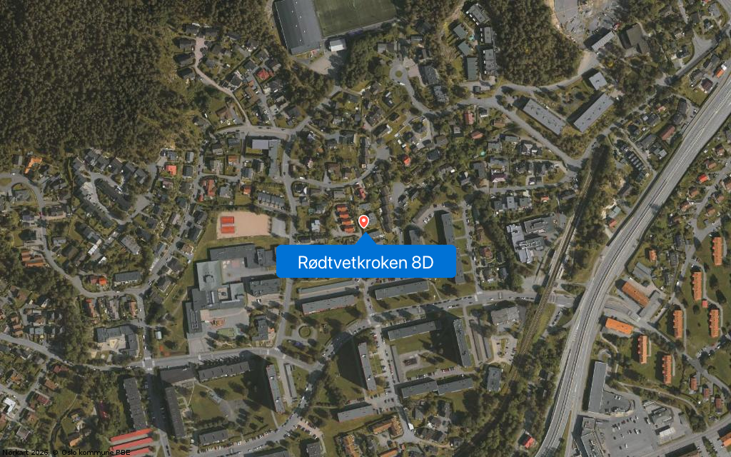 Rødtvetkroken 8D