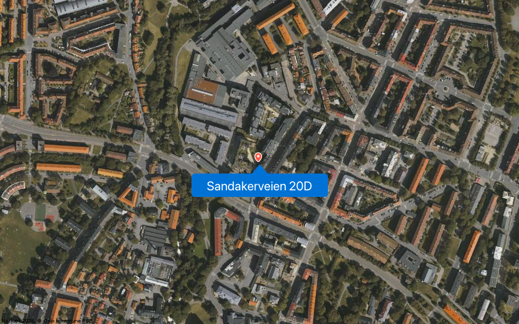 Sandakerveien 20D
