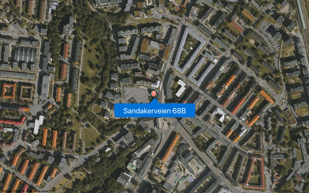 Sandakerveien 68B