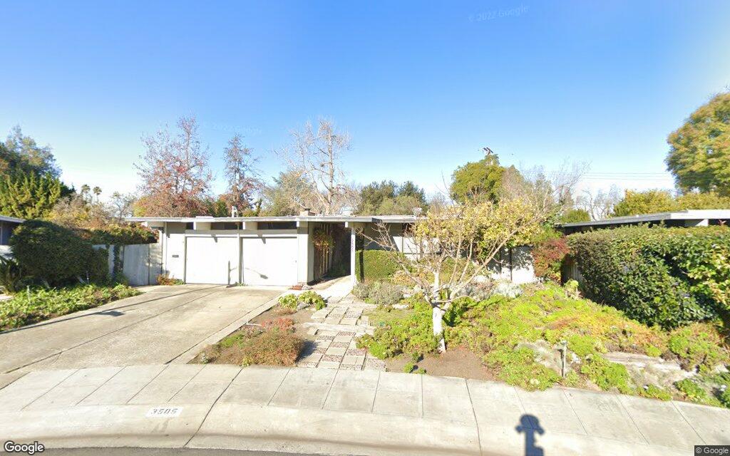 3505 Evergreen Drive - Google Street View