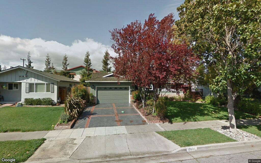 1693 Arbor Drive – Google Street View