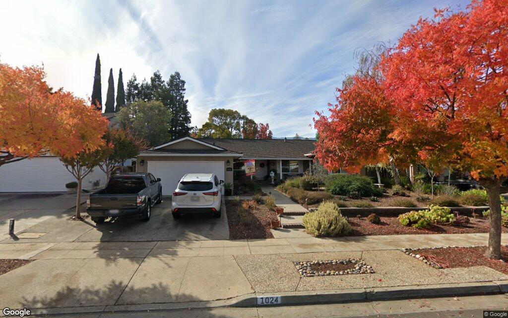 1024 Burlwood Drive - Google Street View